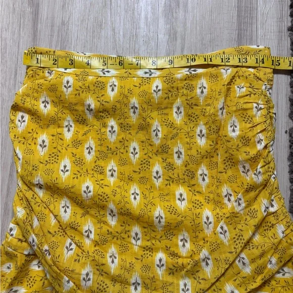 Veronica Beard Women's Taras Skirt Size 6 Multicolor Floral Ruched Ruffle - Picture 5 of 8